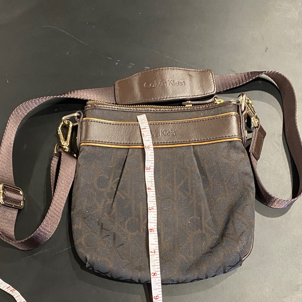 Calvin Klein Dark Brown Shoulder Bag